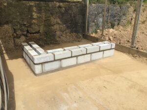 cob block cavity walling cob block cavity wall sustainable cob block wall cavity wall