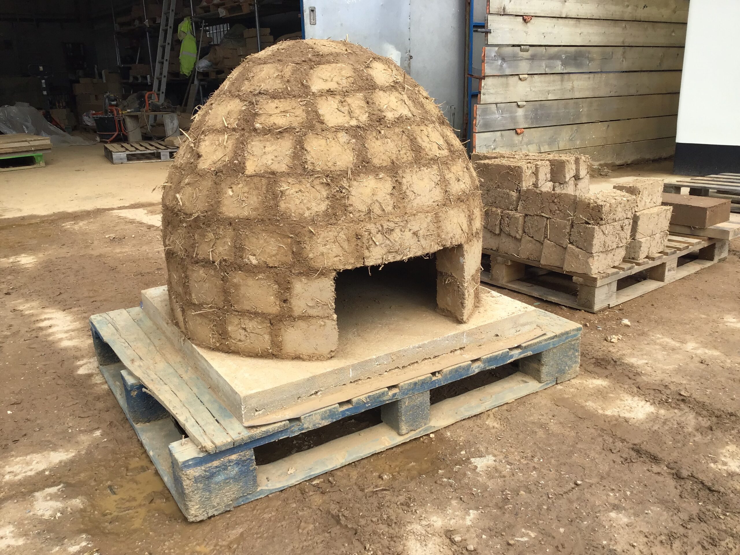 cob brick pizza oven